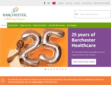 Tablet Screenshot of barchester.com